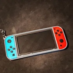 Keychain with Nintendo Switch design