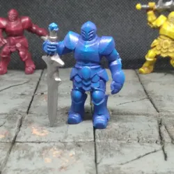Knight Miniature, CrestPlate Knight; at Rest