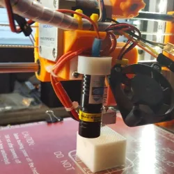 Laser and elektronics holder