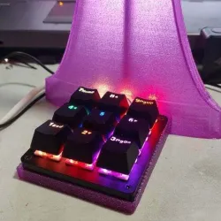 Lav Mic Custom Keypad Stand