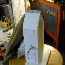 Leather hand stitching sewing pony/Vise remix