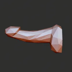Low poly Dick