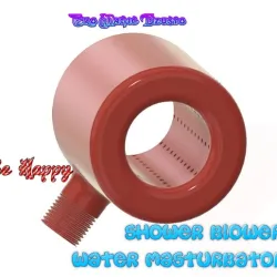 MALE shower penis blower fast cock dick and scrotum jerking  washer water masturbator sb05A 3d print cnc