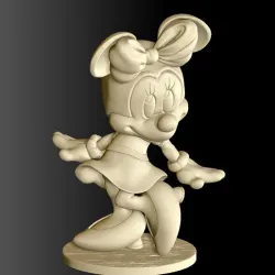 Minnie Mouse  for 3d Print STL
