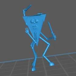 Modron - Tridrone - Geometric Warrior