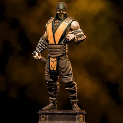 Mortal Kombat Scorpion Fanart - Statue