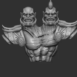 mythic legion twin orcs builder pack