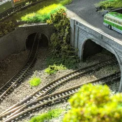 N Scale Railway/Train Layout Tunnel Portals, Bridges & Walls