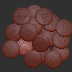 Necromunda Tokens