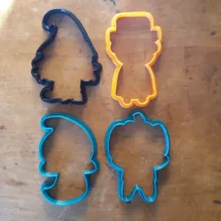 New collection of 4 cookie cutters halloween 2021