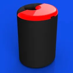 Object holder for scooter.
