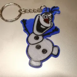 Olaf keychain