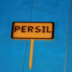 Persil vegetable garden panel