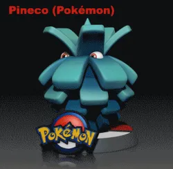 Pineco - POKÉMON FIGURINE - 3D PRINT MODEL