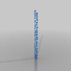 PLA Temp Calibration Tower