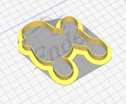 Poodle Cookie cutter