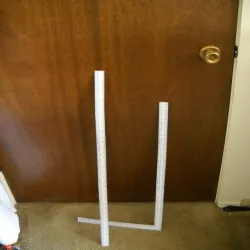 ruler yard stick and L square