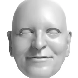 Satisfied Man (for doll, marionette, puppet, figure)