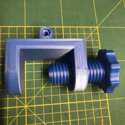 Screw joint clamp go pro support