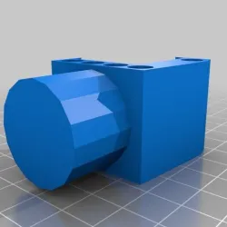 Solidoodle tubing spool mount clip