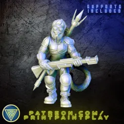 Space Monkey Soldier