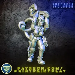 Space Monkey Warrior