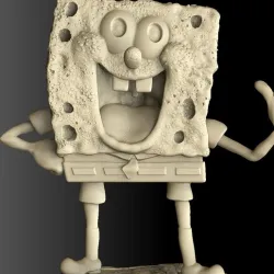 Sponge Bob.3D printable STL