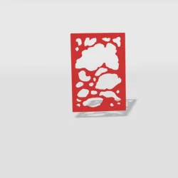 stencil cow print
