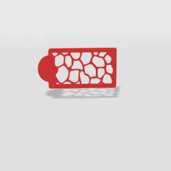 stencil giraffe print