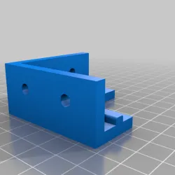 T Slot Extrusion 2020 corner