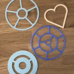 Tangle Rulers 11 different rulers