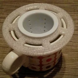 Tea steeper holder for mug