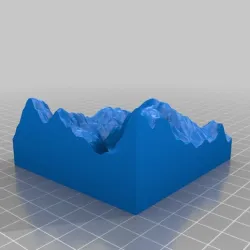 Topographical Model of Homestake