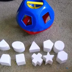 TUPPERWARE Shape O Ball Toy replacement shape blocks