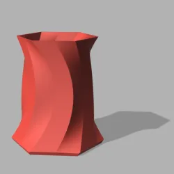 Twisted vase