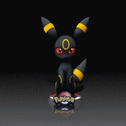 Umbreon - Eevee evolution-POKÉMON FIGURINE - 3D PRINT MODEL