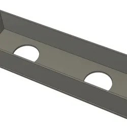 1 DIN car stereo faceplate for 12v power sockets - Reverse Engineered in Fusion 360 For Further Modification