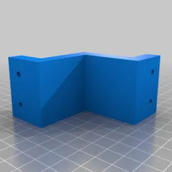 40mm square tube corner bracket