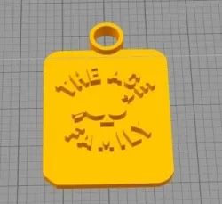 ace family keychain