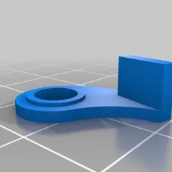 ALU Extruder Anti jam guide mirrored