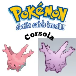 AMAZING POKEMON corsola COOKIE CUTTER STAMP CAKE DECORATING