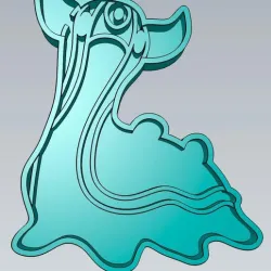 Amazing Pokemon Gastrodon Cookie Cutter Stamp Cake Decorating