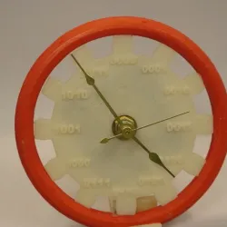 Analog Binary Clock (the hard way)