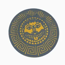 Ancient Greek shield for Playmobil