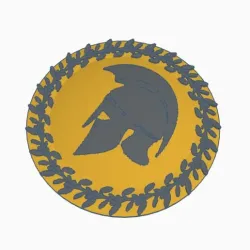 Ancient Greek shield for Playmobil