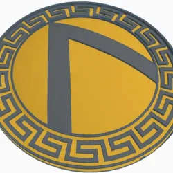 Ancient Greek shield for Playmobil