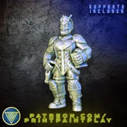 Antennae Alien Captain
