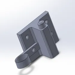 AR15 Upper + BCG wall / pegboard mount