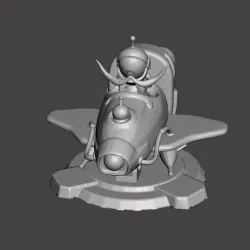 Astronaut Corki 3D Model