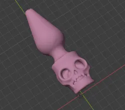 Aztec Death Whistle Butt Plug